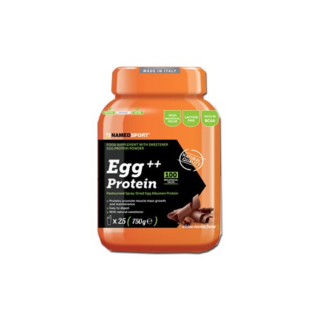 Namedsport Egg Protein Delicious Chocolate Polvere 750 G - Vitamine e sali minerali - 934482858 - Namedsport - € 49,64