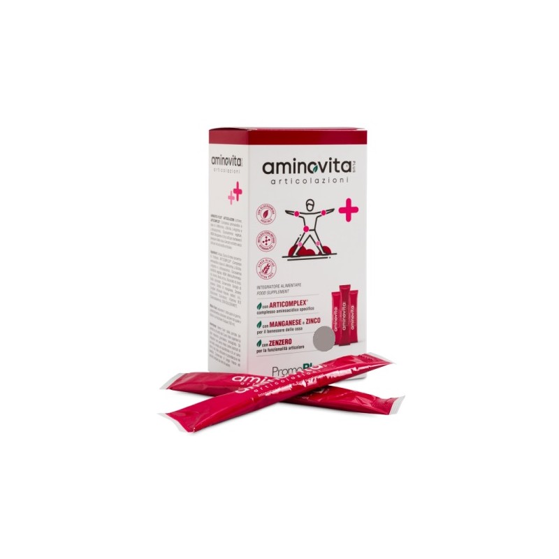 Promopharma Aminovita Plus Articolazioni 60 Stick Pack X 15 Ml - Integratori per dolori e infiammazioni - 977667904 - Promoph...