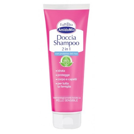 Amidomio Doccia Shampoo 2 In 1 250 Ml - Bagnoschiuma e detergenti per il corpo - 935941587 - AmidoMio - € 6,56