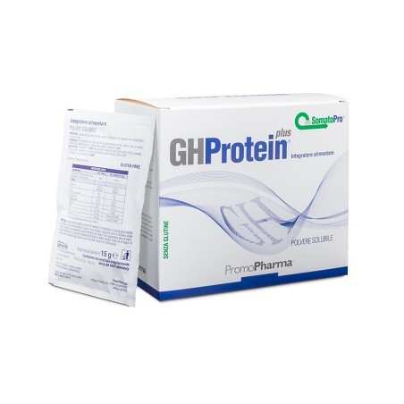 Promopharma Gh Protein Plus Neutro/vaniglia 20 Bustine Promopharma - 1 Promopharma Gh Protein Plus Neutro/vaniglia 20 Bustine Promopharma - 1