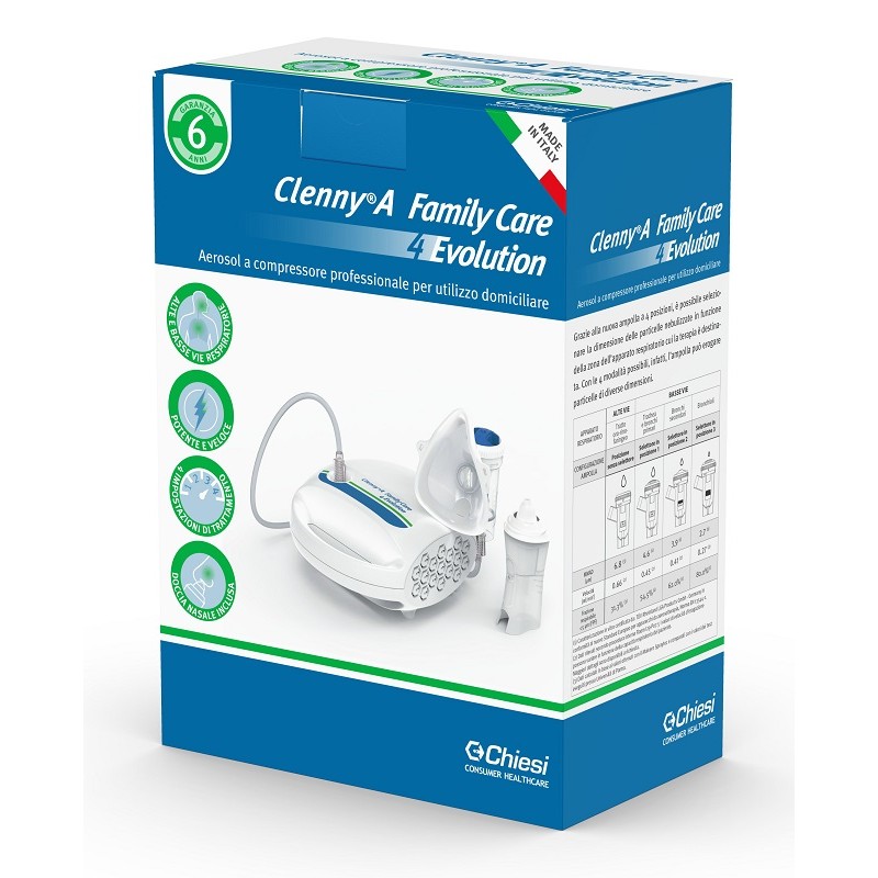 Chiesi Farmaceutici Clenny A Family Care 4evolution Nebul It - Aerosol e inalatori - 978625325 - Clenny - € 58,17