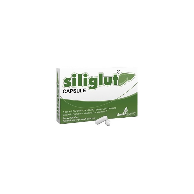 Siliglut Integratore Funzione Epatica E Funzione Digestiva 20 Capsule - Integratori per fegato e funzionalità epatica - 93845...