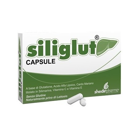 Siliglut Integratore Funzione Epatica E Funzione Digestiva 20 Capsule - Integratori per fegato e funzionalità epatica - 93845...