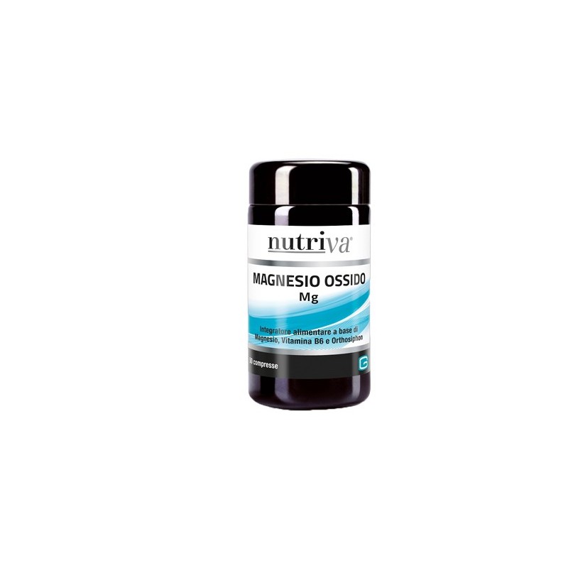 Nutriva Magnesio Ossido Sindrome Premestruale 50 Compresse - Integratori per ciclo mestruale e menopausa - 938651763 - Nutriv...