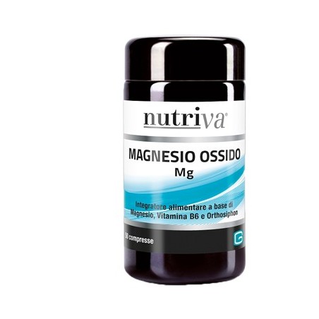 Nutriva Magnesio Ossido Sindrome Premestruale 50 Compresse - Integratori per ciclo mestruale e menopausa - 938651763 - Nutriv...