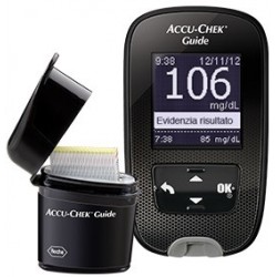 Accu-Chek Kit Glucometro Mg/dl + Pungidito Fastclix - Misuratori di diabete e glicemia - 938807599 - Accu chek - € 42,92