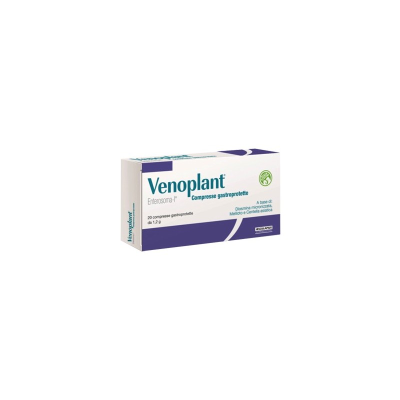 Aesculapius Farmaceutici Venoplant 20 Compresse 1,2 G - Circolazione e pressione sanguigna - 938834227 - Aesculapius Farmaceu...