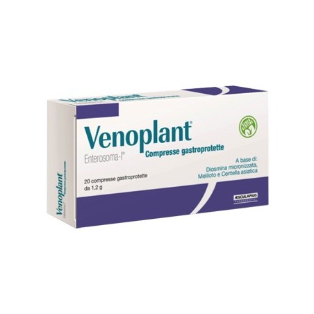 Aesculapius Farmaceutici Venoplant 20 Compresse 1,2 G - Circolazione e pressione sanguigna - 938834227 - Aesculapius Farmaceu...