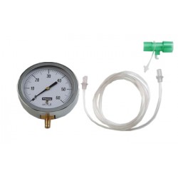 Air Liquide Medical Syst. Kit Manometro Per Vitapep + Raccordo + Tubo - Rimedi vari - 978270736 - Air Liquide Medical Syst. -...