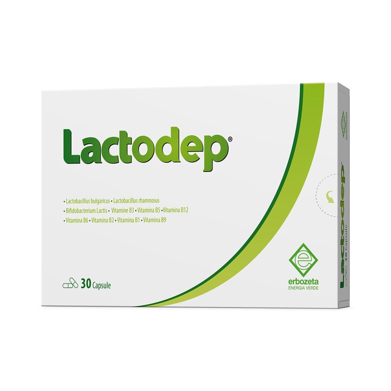 Erbozeta Lactodep 30 Capsule - Integratori di fermenti lattici - 900074485 - Erbozeta - € 13,80