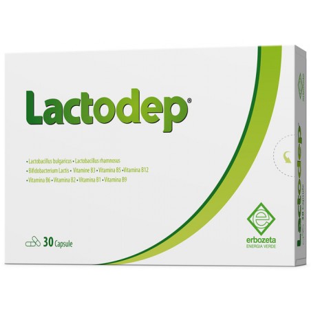 Erbozeta Lactodep 30 Capsule - Integratori di fermenti lattici - 900074485 - Erbozeta - € 13,80