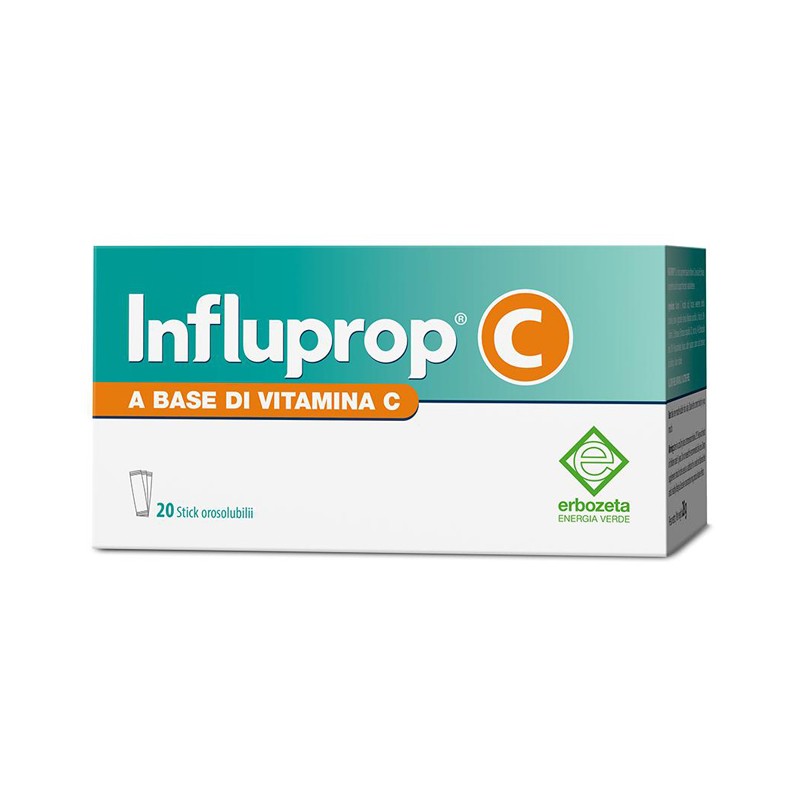 Erbozeta Influprop C Stick 20 Stick - Integratori per difese immunitarie - 935339248 - Erbozeta - € 14,10