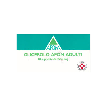 Aeffe Farmaceutici Glicerolo Afom Supposte - Farmaci per stitichezza e lassativi - 029916057 - Aeffe Farmaceutici - € 2,46