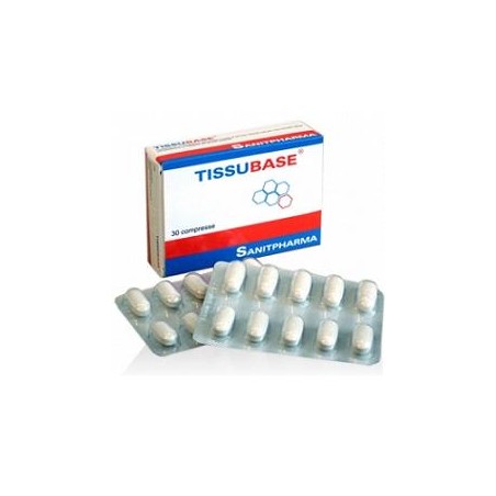 Sanitpharma Tissubase 30 Compresse Sanitpharma - 1 Sanitpharma Tissubase 30 Compresse Sanitpharma - 1