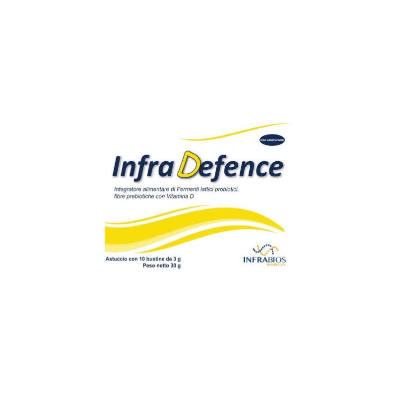 Infrabios Infradefence 10 Bustine - Integratori di fermenti lattici - 944657218 - Infrabios - € 15,24