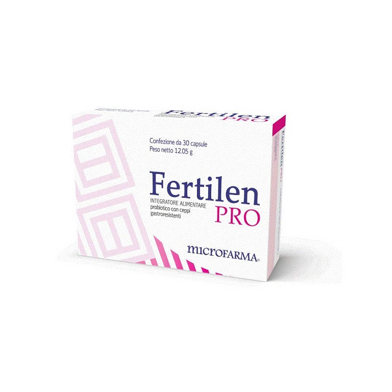 Microfarma Fertilen Pro 30 Capsule - Integratori di fermenti lattici - 940539188 - Microfarma - € 26,73