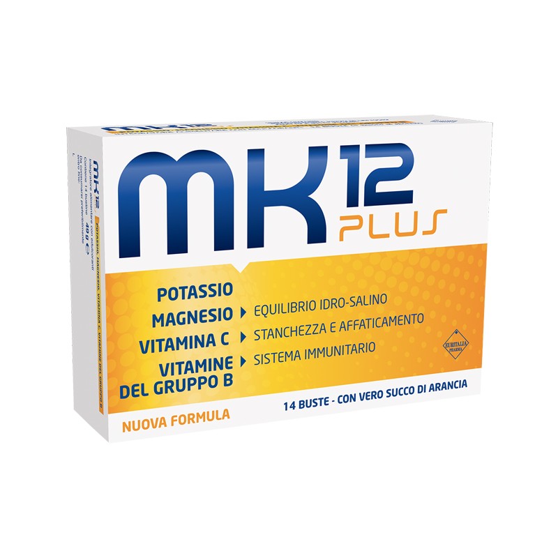 Euritalia Pharma Mk12 Plus 14 Bustine - Vitamine e sali minerali - 975453895 - Euritalia Pharma - € 9,16