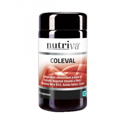 Giuriati Group Nutriva Coleval 60 Compresse - Circolazione e pressione sanguigna - 930377003 - Nutriva - € 26,67
