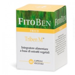 Fitoben Triben M 60 Capsule Vegetali - Integratori per pelle, capelli e unghie - 931125140 - Fitoben - € 27,23