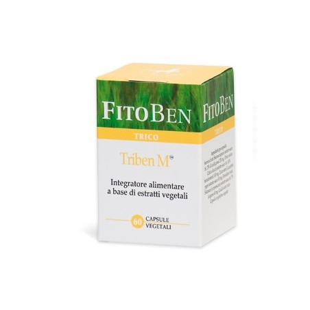 Fitoben Triben M 60 Capsule Vegetali - Integratori per pelle, capelli e unghie - 931125140 - Fitoben - € 26,93