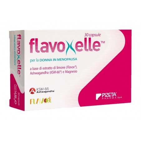Pizeta Pharma Flavoxelle 30 Capsule - Integratori per ciclo mestruale e menopausa - 980807111 - Pizeta Pharma - € 27,12