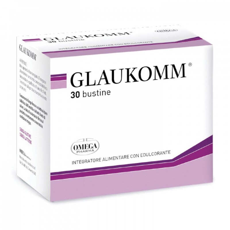 Omega Pharma Glaukomm Integratore Per Stress Ossidativo 30 Bustine - Integratori antiossidanti e anti-età - 973294414 - Omega...