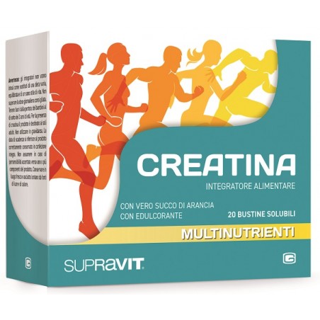 Giuriati Group Supravit Creatina Granulato 20 Bustine Nutriva - 1 Giuriati Group Supravit Creatina Granulato 20 Bustine Nutriva - 1