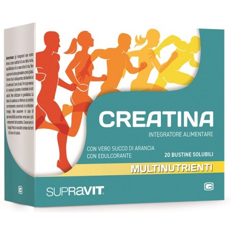 Giuriati Group Supravit Creatina Granulato 20 Bustine - Integratori per sportivi - 905683443 - Nutriva - € 12,58