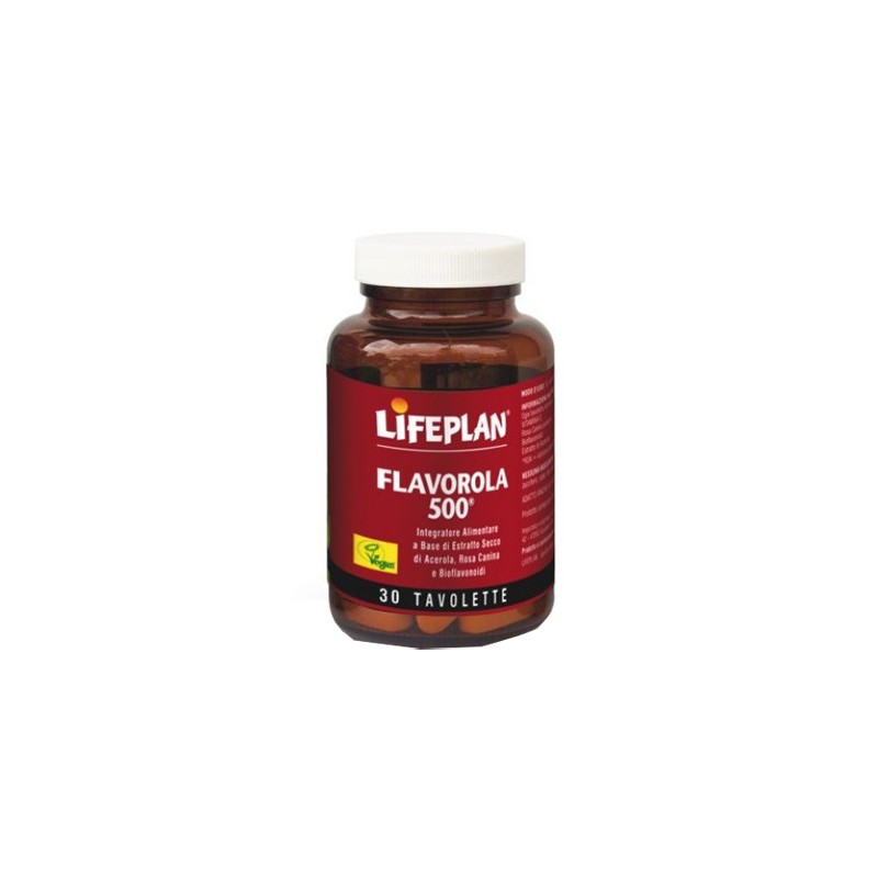 Lifeplan Products Flavorola 500 30 Tavolette - Vitamine e sali minerali - 974425504 - Lifeplan Products - € 11,85