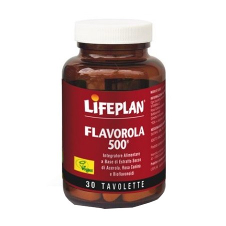 Lifeplan Products Flavorola 500 30 Tavolette - Vitamine e sali minerali - 974425504 - Lifeplan Products - € 11,81