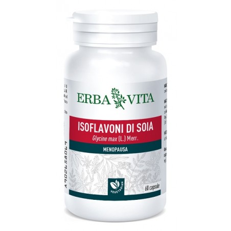 Erba Vita Group Isoflavoni Soia 60 Capsule 450 Mg - Integratori per ciclo mestruale e menopausa - 902658069 - Erba Vita - € 1...