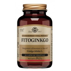 Solgar It. Multinutrient Fitoginkgo 60 Capsule Vegetali - Circolazione e pressione sanguigna - 948011907 - Solgar - € 31,12