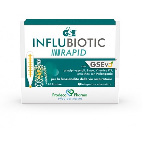 Prodeco Pharma Gse Influbiotic Rapid 10 Bustine - Rimedi vari - 984779381 - Prodeco Pharma - € 15,00