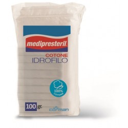 Corman Cotone Idrofilo Fu Medipresteril Confezione Da 100grammi - Medicazioni - 923212839 - Corman - € 2,12