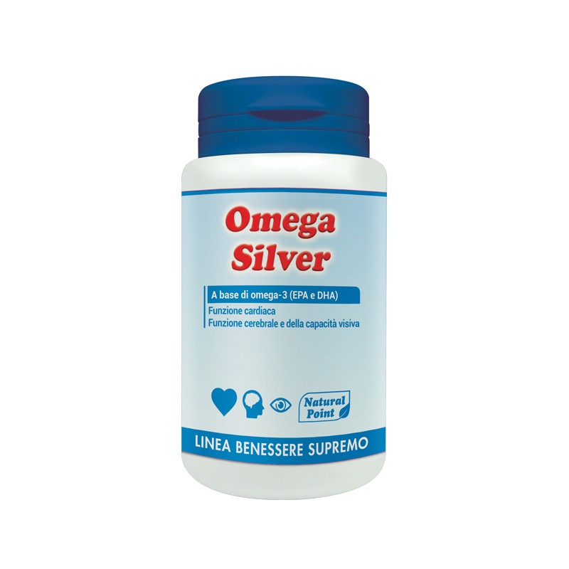 Natural Point Omega Silver 100 Capsule - Integratori per il cuore e colesterolo - 972777888 - Natural Point - € 20,12