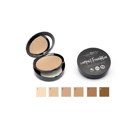 PuroBio Compact Foundation Fondotinta 04 Pack 9 G - Fondotinte e creme colorate - 941550752 - PuroBio - € 11,13