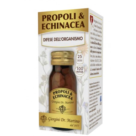 Dr. Giorgini Ser-vis Propoli & Echinacea 100 Pastiglie - Integratori per difese immunitarie - 979819164 - Dr. Giorgini - € 18,41