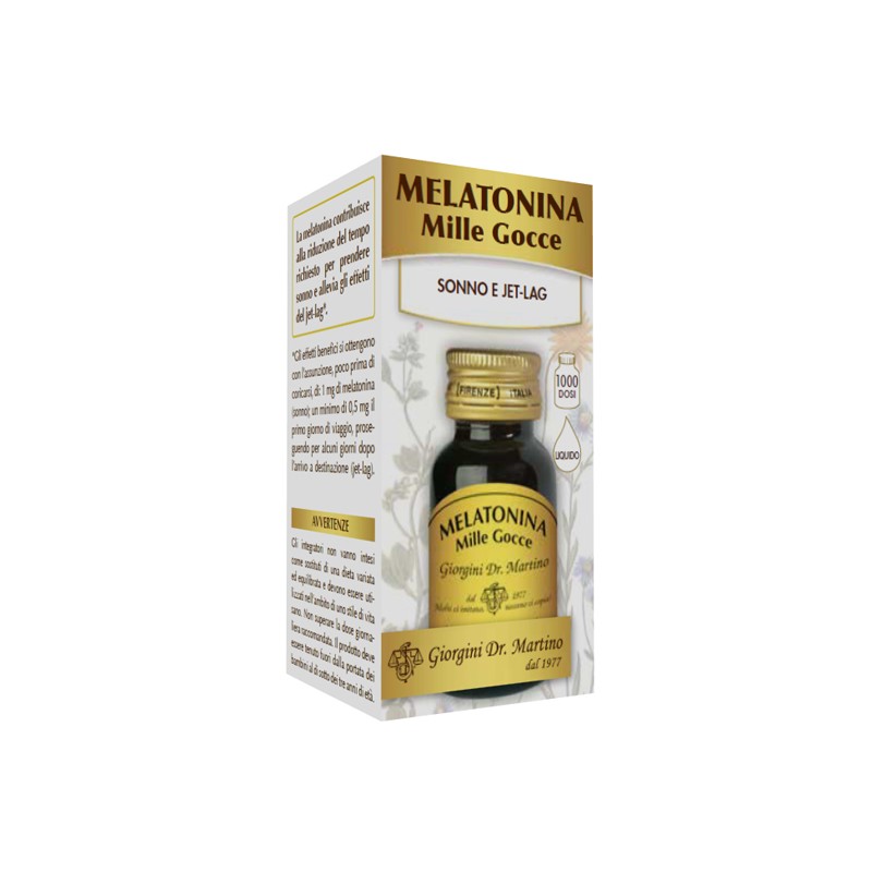 Dr. Giorgini Ser-vis Melatonina Mille Gocce 30 Ml - Integratori per dormire - 924868779 - Dr. Giorgini - € 13,42