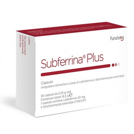 Funziona Subferrina Plus 2 Blister Da 15 Capsule - Vitamine e sali minerali - 978872594 - Funziona - € 25,14