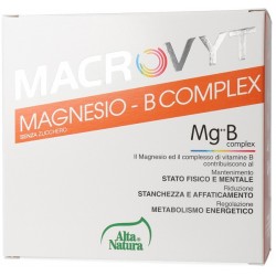 Alta Natura-inalme Macrovyt Magnesio B Complex 18 Bustine - Integratori per concentrazione e memoria - 975039227 - Alta Natur...