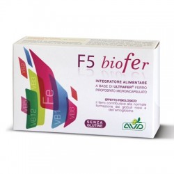 A. V. D. Reform F5 Biofer 30 Capsule Blister 14,8 G - Vitamine e sali minerali - 924721323 - A. V. D. Reform - € 18,48