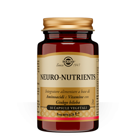 Solgar Neuro-Nutrients Integratore Per Il Sistema Nervoso 30 Capsule Solgar - 1 Solgar Neuro-Nutrients Integratore Per Il Sistema Nervoso 30 Capsule Solgar - 1