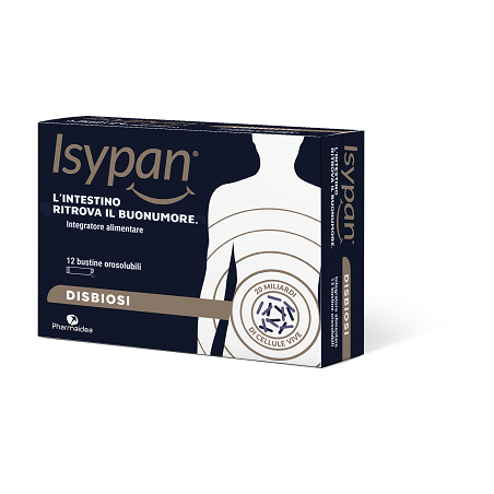 Pharmaidea Isypan Disbiosi 12 Bustine Orosolubili - Integratori per apparato digerente - 983527704 - Pharmaidea - € 13,63