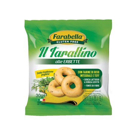 Bioalimenta Farabella Il Tarallino Erbette 30 G - Alimenti senza glutine - 980502126 - Bioalimenta - € 1,06