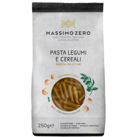 Massimo Zero Legumi E Cereali Penne 250 G - Alimenti speciali - 982475788 - Massimo Zero - € 2,77