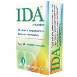 Abi Pharmaceutical Ida 12 Compresse Orosolubili - Integratori di fermenti lattici - 930124918 - Abi Pharmaceutical - € 13,25