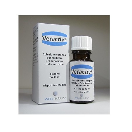 Wellpharma Veractiv Soluzione Cutanea 10 Ml - Trattamenti per dermatite e pelle sensibile - 935670671 - Wellpharma - € 13,96