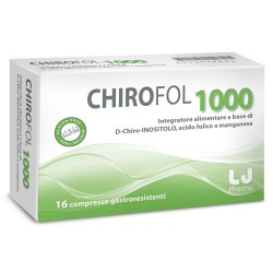 Farmitalia Ind. Chim. Farm. Chirofol 1000 16 Compresse Gastroresistenti - Vitamine e sali minerali - 941972251 - Farmitalia I...