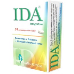Abi Pharmaceutical Ida 24 Compresse Orosolubili Divisibili - Integratori di fermenti lattici - 924861370 - Abi Pharmaceutical...