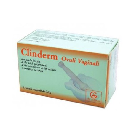 Abbate Gualtiero Clinderm 15 Ovuli Vaginali 2,5 G - Lavande, ovuli e creme vaginali - 939983351 - Abbate Gualtiero - € 21,75